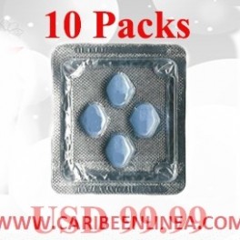 Sildenafil Citrato 100 mg 4 Paquetes (40 pills)